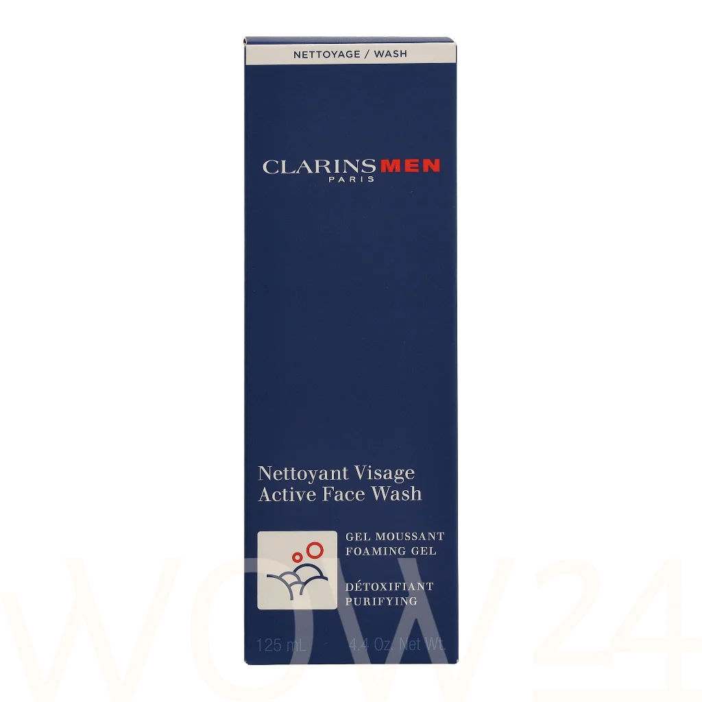  Clarins Men Face Wash Foaming Gel 125 ml veido gelis