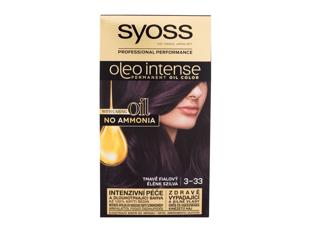 Syoss Oleo Intense Permanent Oil Color 50ml moteriška plaukų priemonė (Pažeista pakuotė)
