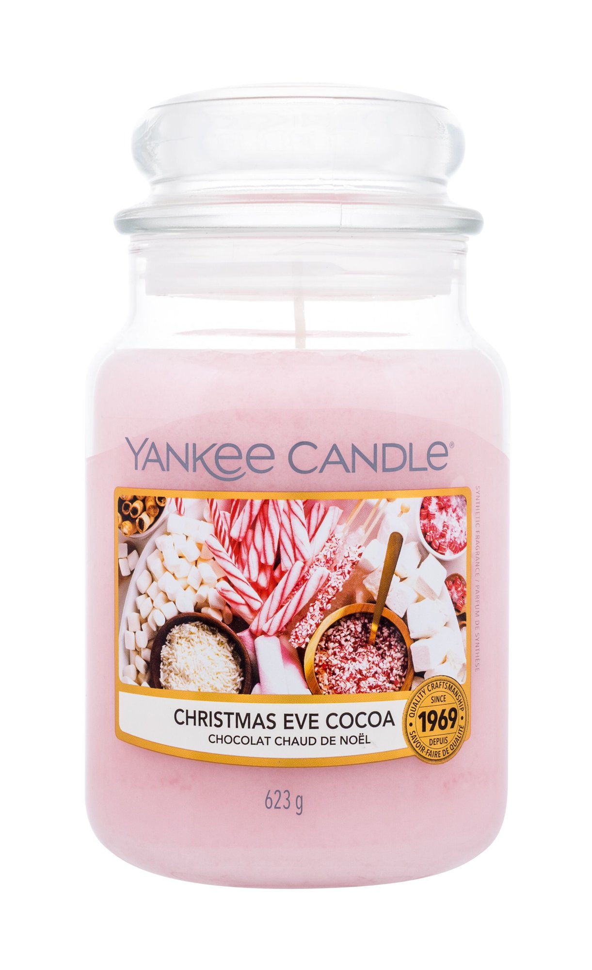 Yankee Candle Christmas Eve Cocoa 623g Kvepalai Unisex Scented Candle