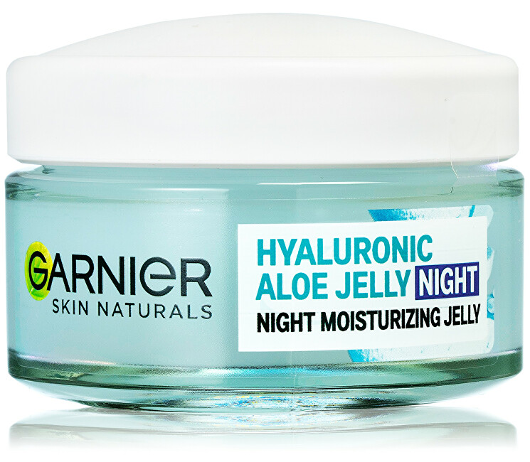 Garnier Hydrating night skin gel Hyaluronic Aloe Jelly (Night Moisturizing Jelly) 50 ml 50ml Moterims