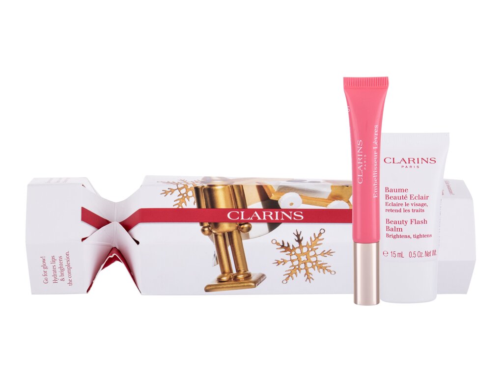 Clarins Beauty Flash Balm Dieninis kremas 15 ml Damaged box Set