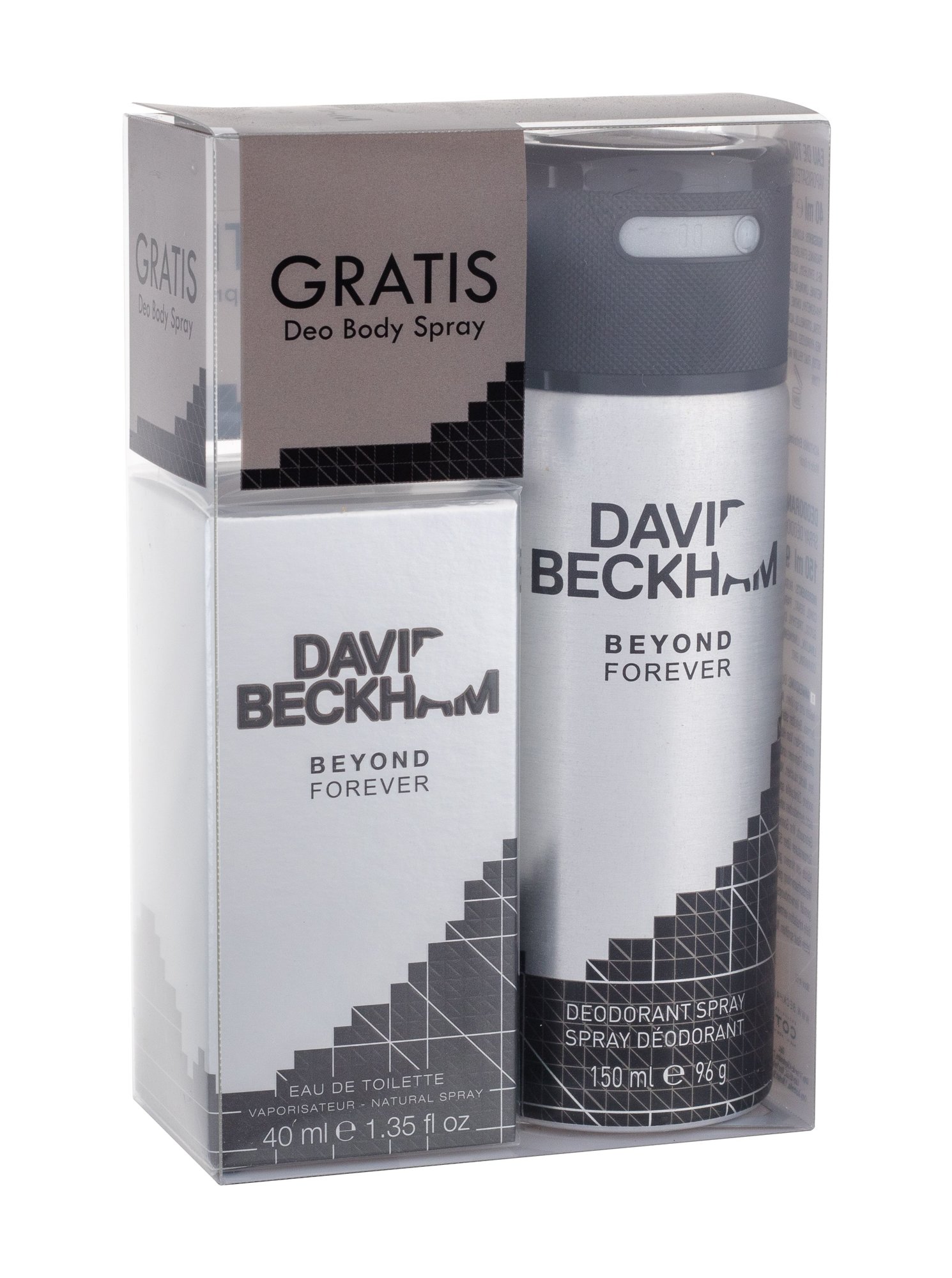 David Beckham Beyond Forever 40ml Edt 40 ml + Deodorant 150 ml Kvepalai Vyrams EDT Rinkinys