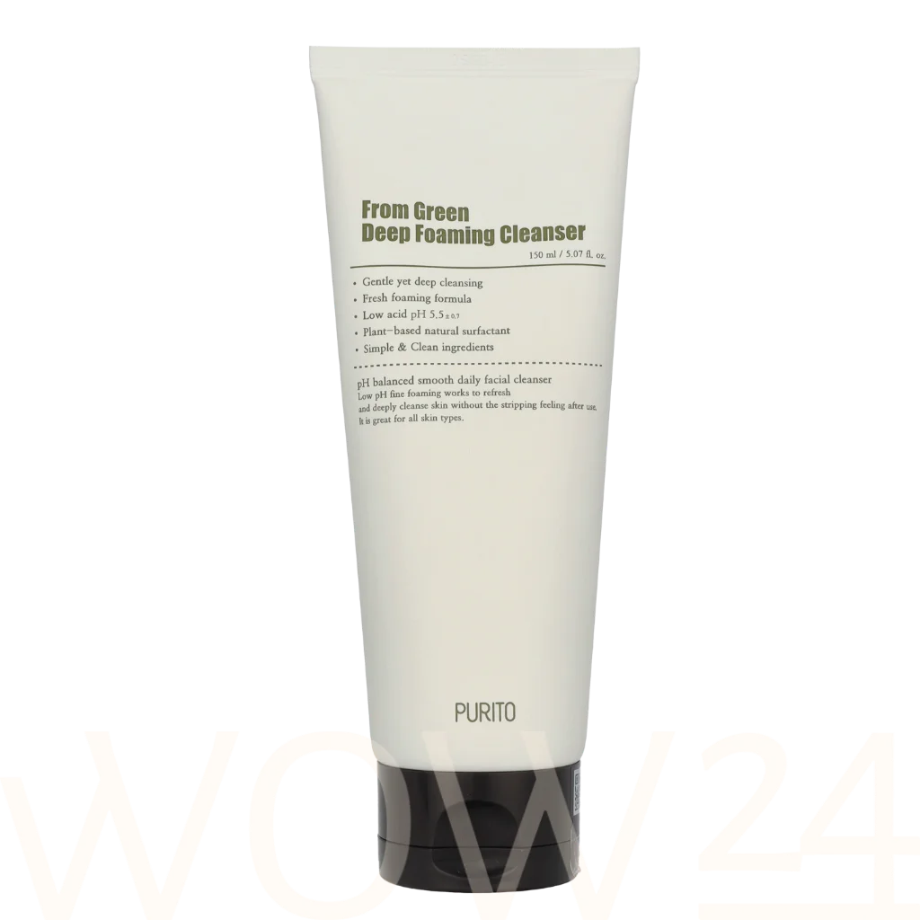 Purito Purito Seoul From Green Deep Foaming Cleanser Makiažo valiklis Moterims