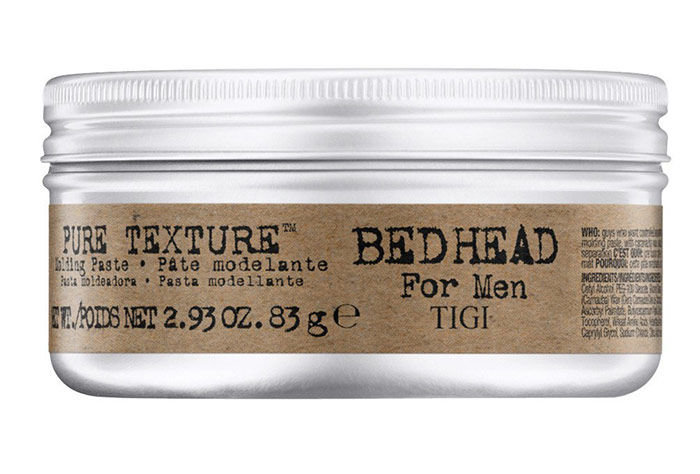 Tigi Bed Head Men Pure Texture 83g fiksatorius plaukų modeliavimui (Pažeista pakuotė)