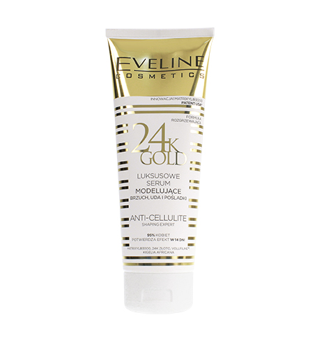 Eveline Cosmetics Slim Extreme 24k Gold priemonė celiulitui ir strijoms