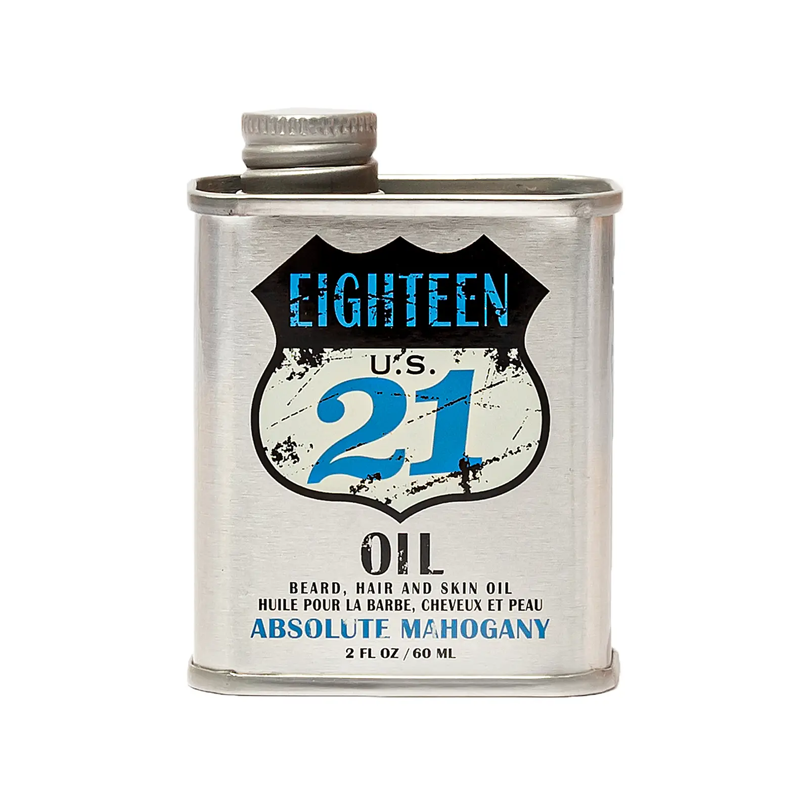 18.21 Man Made Beard, Hair & Skin Oil Absolute Mahogany 60ml