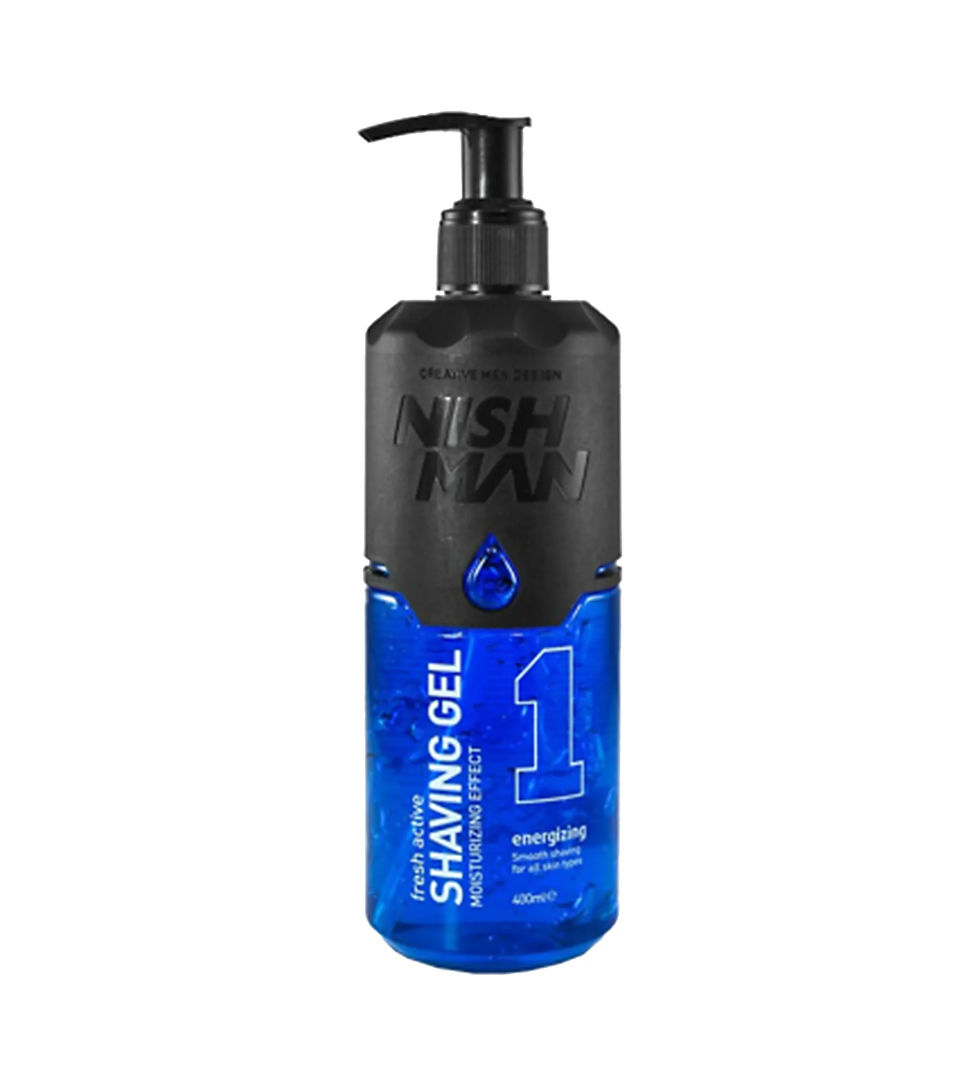 Nishman Shaving Gel  Energizing 400ml skutimosi gelis