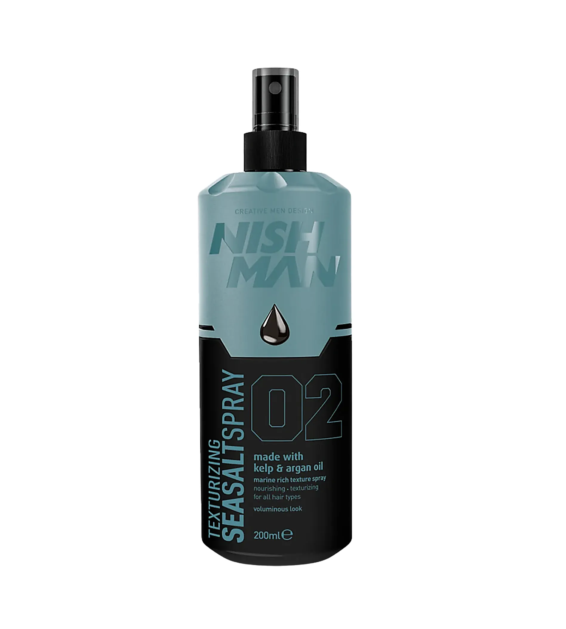 Nishman Sea Salt Spray 02 200ml plaukų lakas