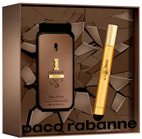 Paco Rabanne 1 Million Privé 50ml Paco Rabanne 1 Million Privé eau de parfum for men 50 ml gift set Kvepalai Vyrams EDP Rinkinys