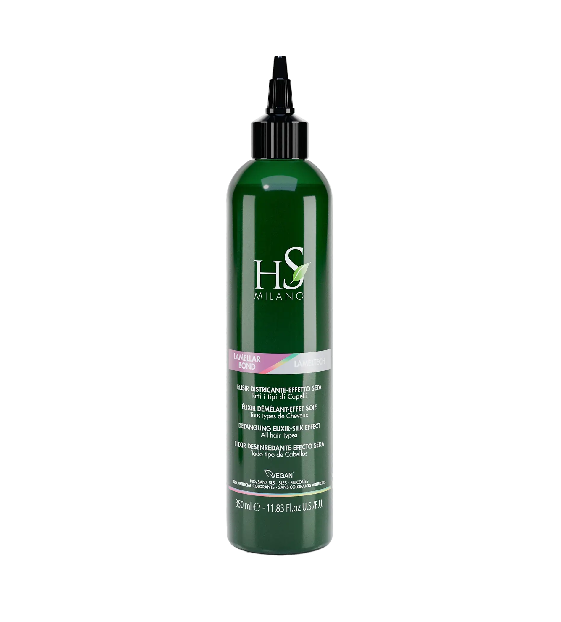 HS MILANO Lamellar Bond 350ml nenuplaunama plaukų priežiūros priemonė