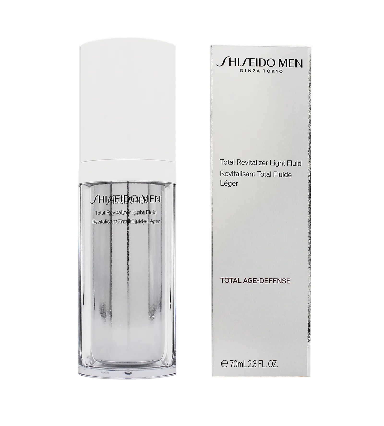 Shiseido Men Total Revitalizer Light Fluid dieninis kremas