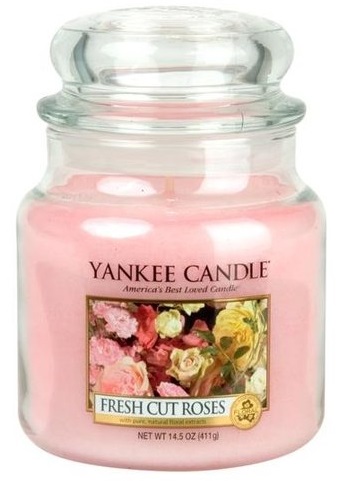 Yankee Candle Fresh Cut Roses 411g Kvepalai