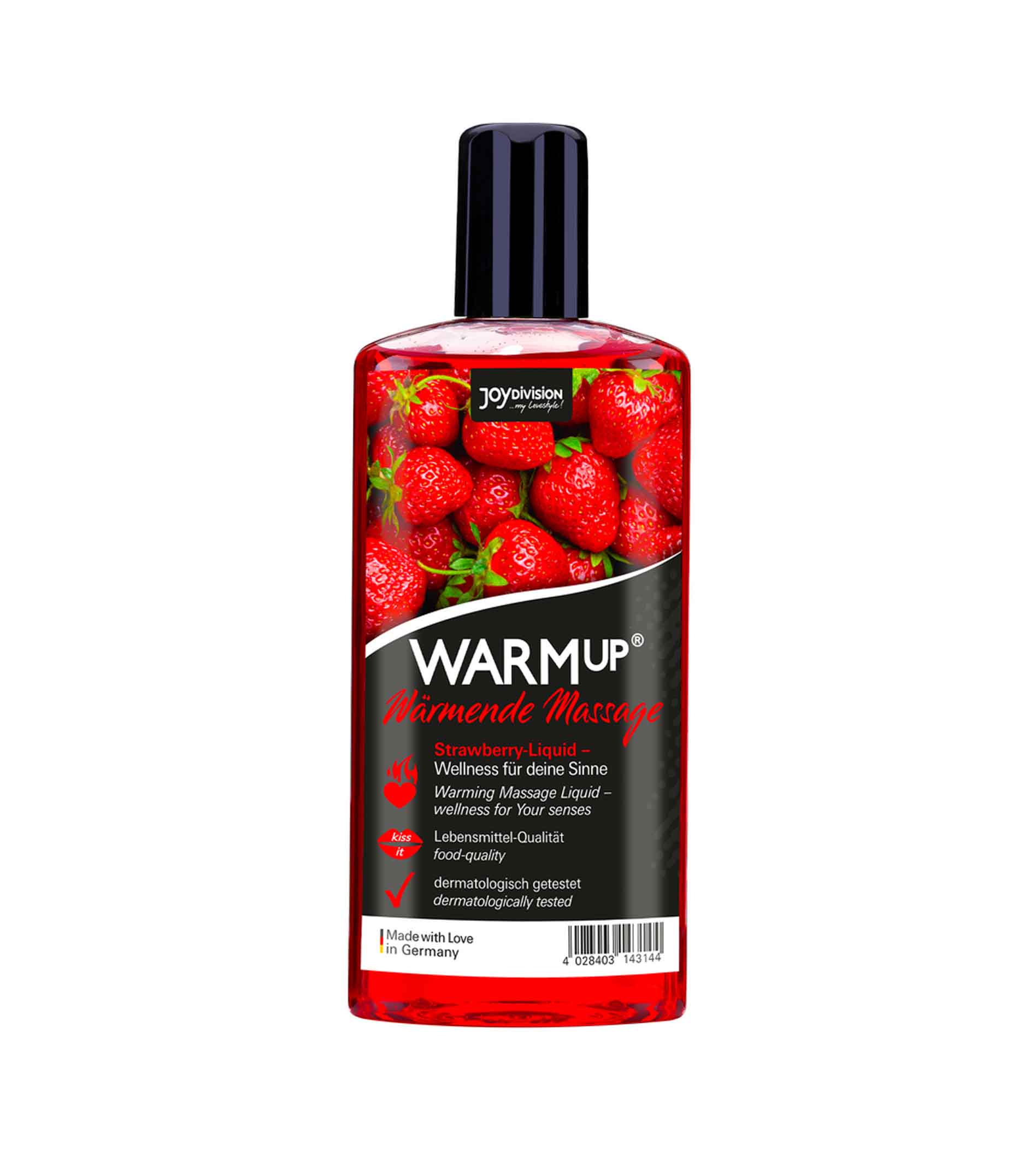 JoyDivision Warmup Strawberries Intymios higienos priemonė