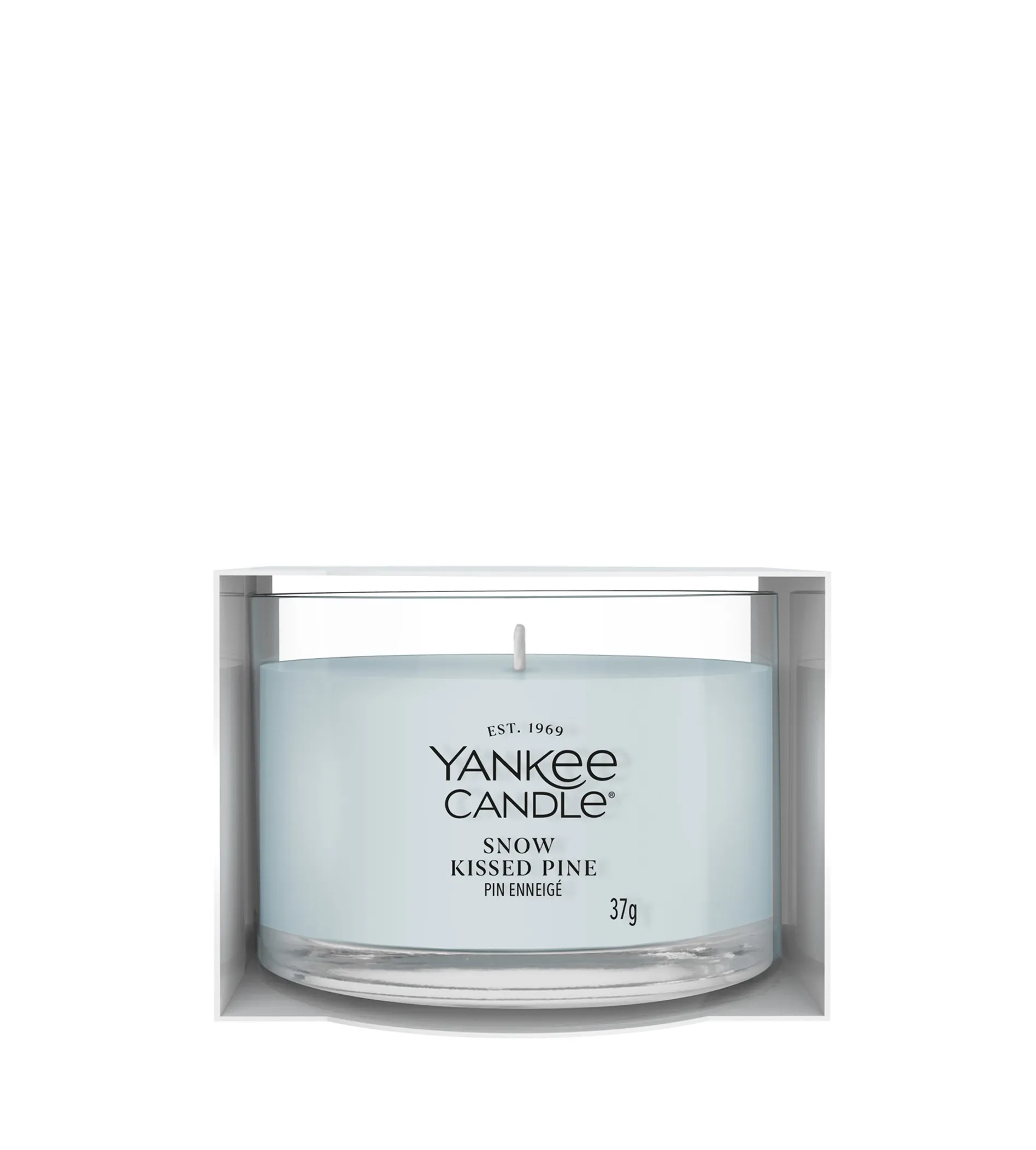 Yankee Candle Snow Kissed Pine 37g kvepianti žvakė