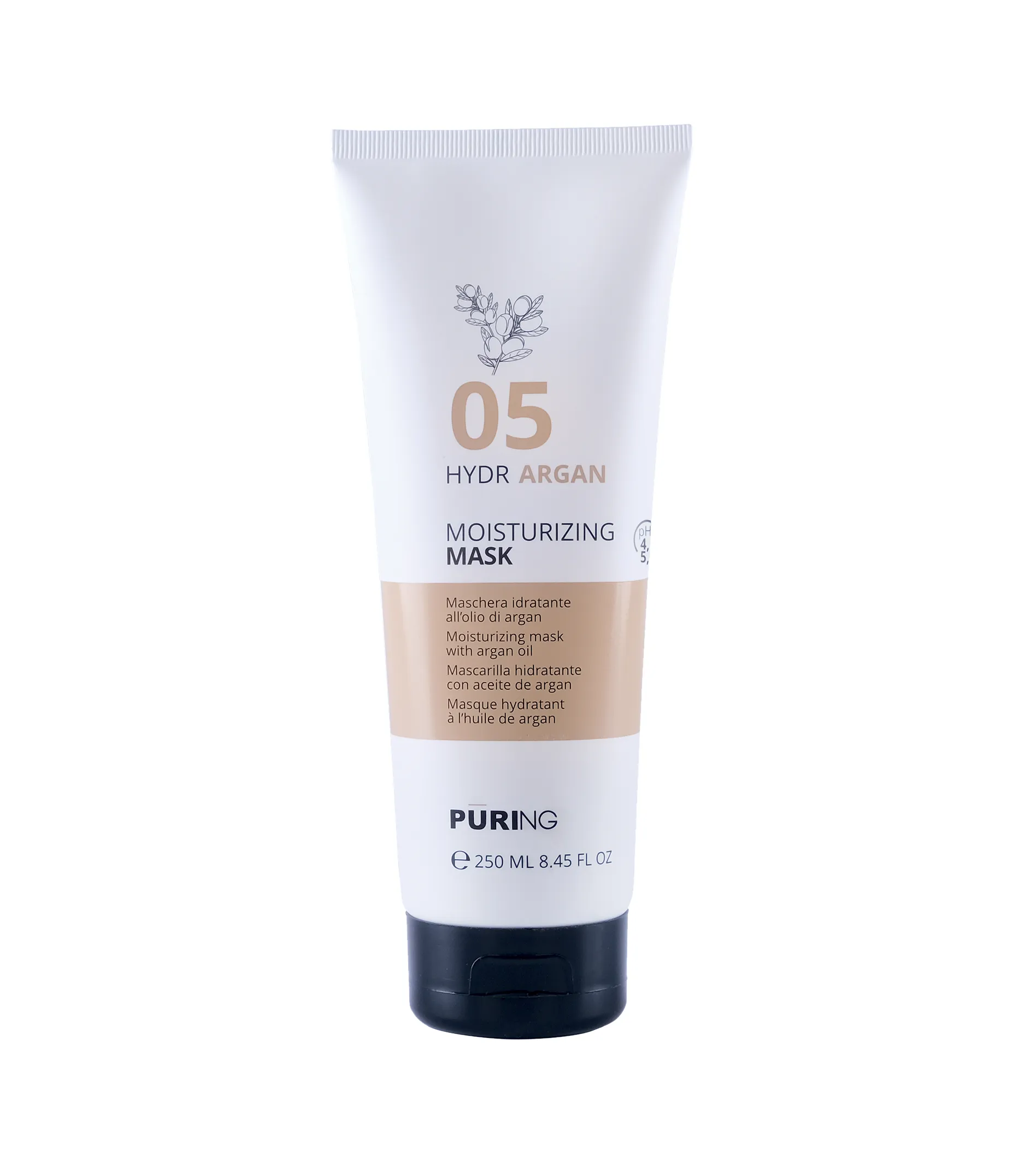 Puring 05 Hydrargan Moisturizing Mask 250ml plaukų kaukė