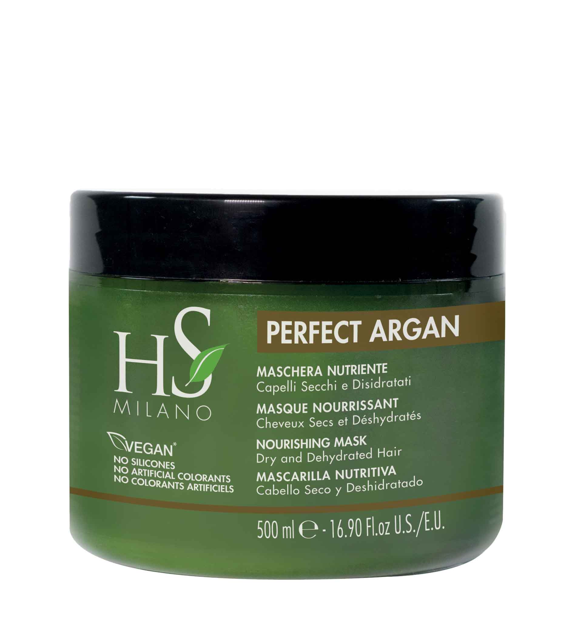 HS MILANO Nourishing Mask 500ml plaukų kaukė