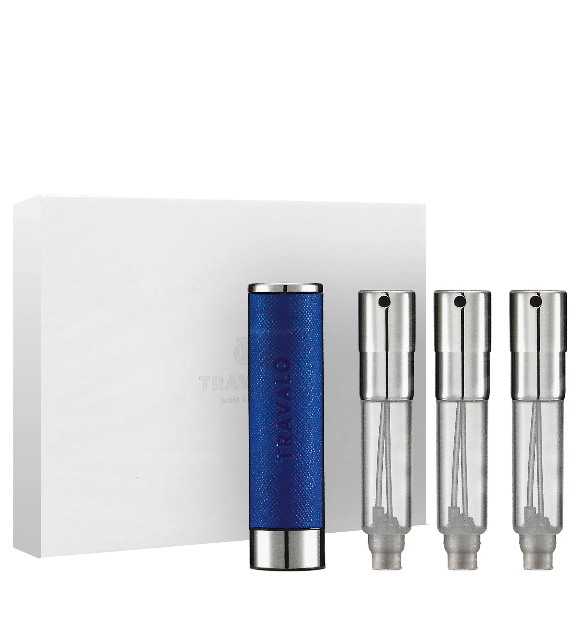 Travalo Walzer - plnitelný flakon 3 x 5 ml (modrý) 5ml Kvepalai Unisex Travalo Walzer - plnitelný flakon 3 x 5 ml (modrý) 5ml Kvepalai Unisex