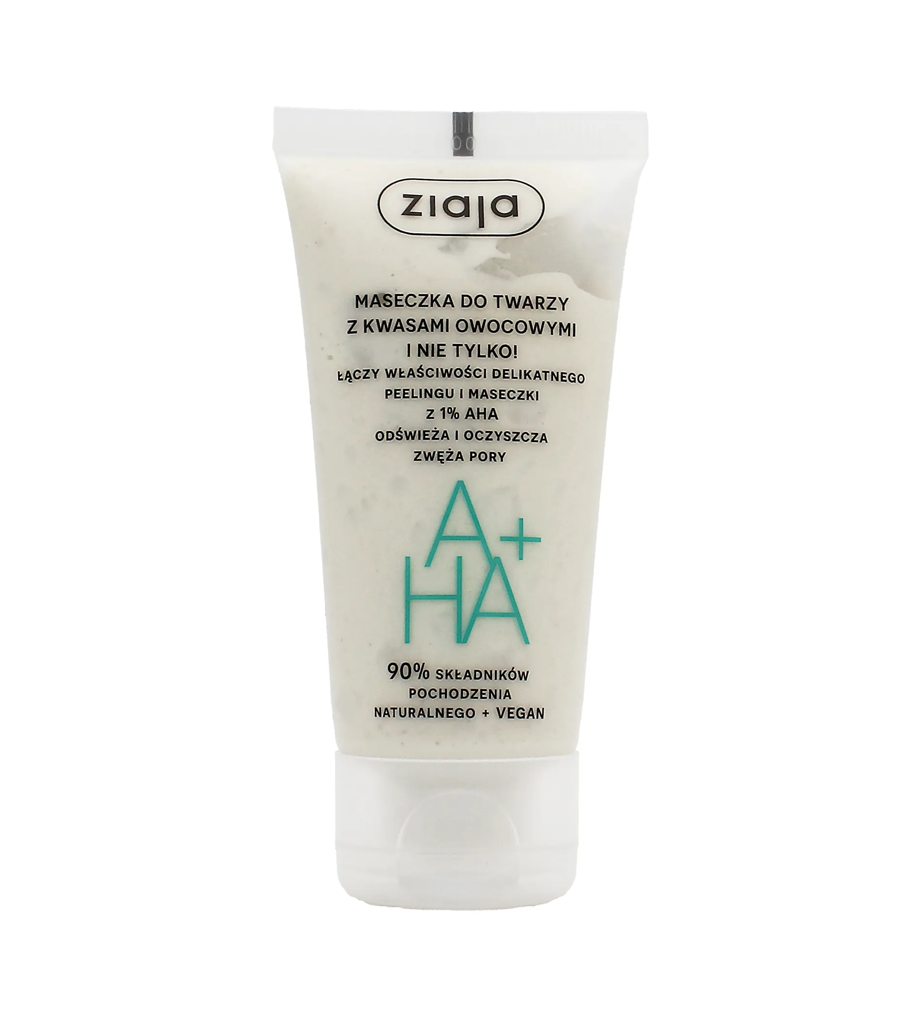 Ziaja Face Mask + Scrub with Fruit Acids 55ml Veido kaukė