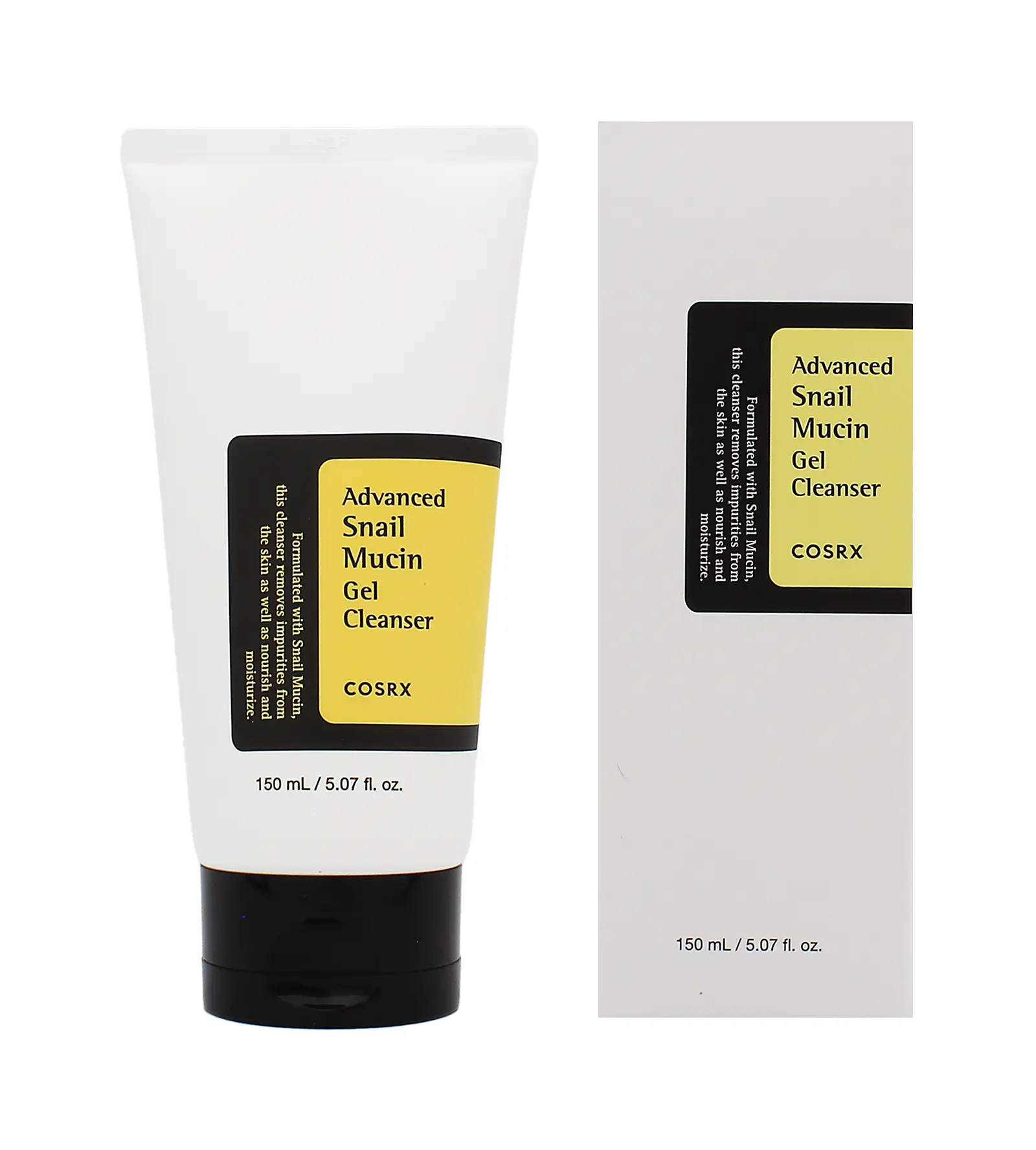COSRX Advanced Snail Mucin Gel Cleanser 150ml Koreapärane puhastav näogeel thumbnail 3
