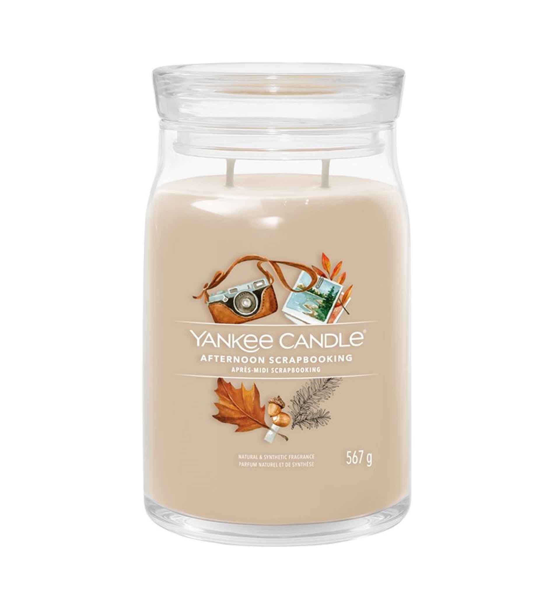 Yankee Candle Afternoon Scrapbooking Kvepianti žvakė Unisex