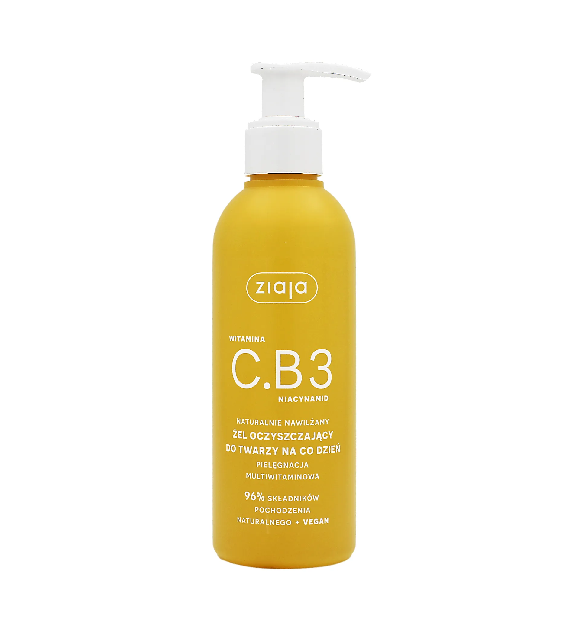 Ziaja Vitamin C.B3 190ml veido gelis
