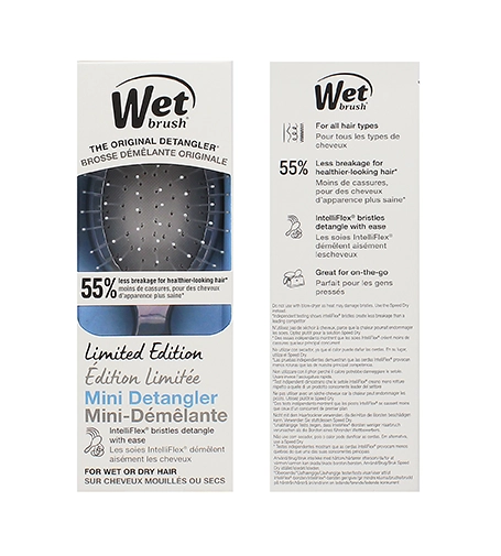 Wet Brush Holographic Mini Detangler plaukų &scaron;epetys