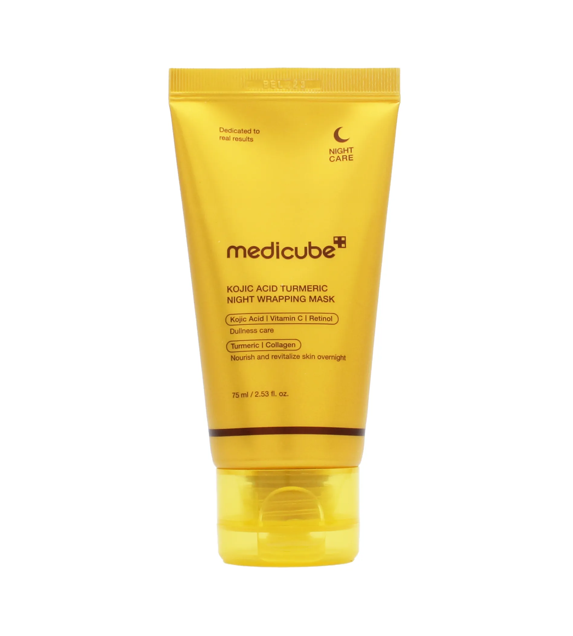 Medicube Kojic Acid Turmeric Night Wrapping Mask 75ml Veido kaukė