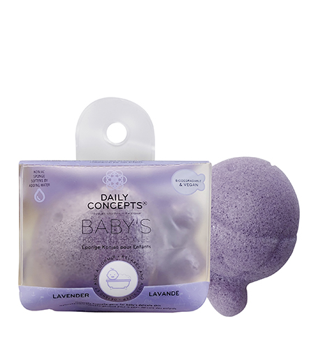 Daily Concepts Baby's Lavender Konjac Sponge