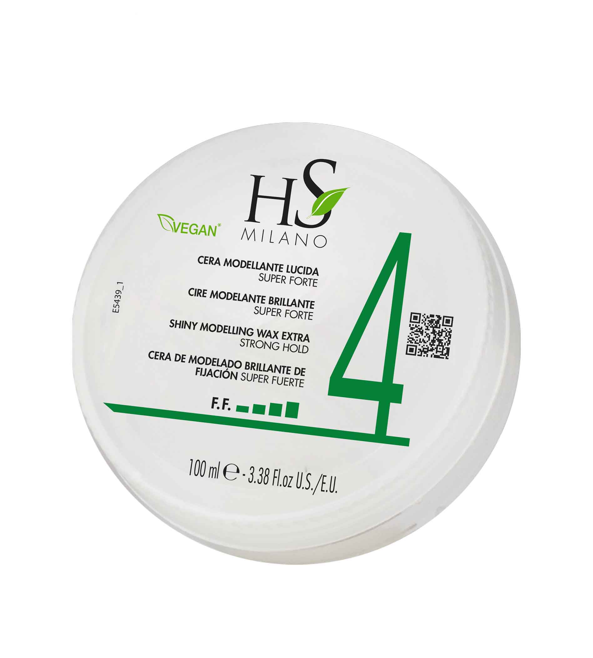 HS MILANO Shiny Modelling Wax 100ml plaukų va&scaron;kas