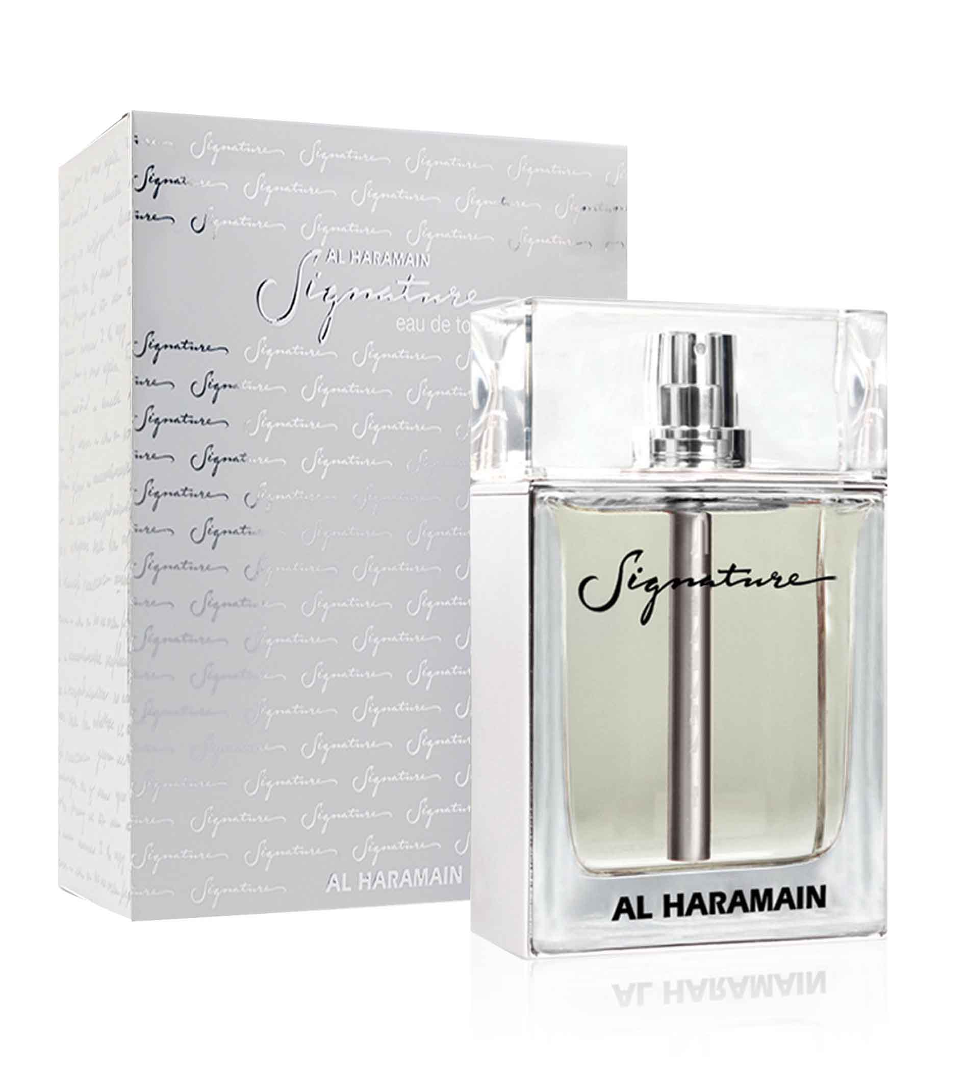 Al Haramain Signature 100ml NI&Scaron;INIAI Kvepalai Unisex EDT Testeris