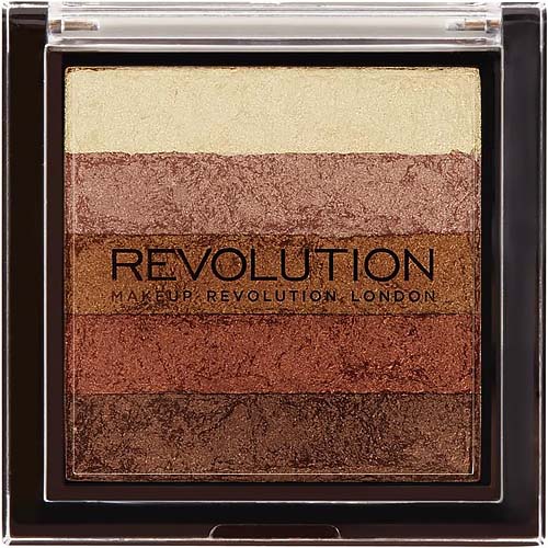 Makeup Revolution London Shimmer Brick 7g šviesintojas