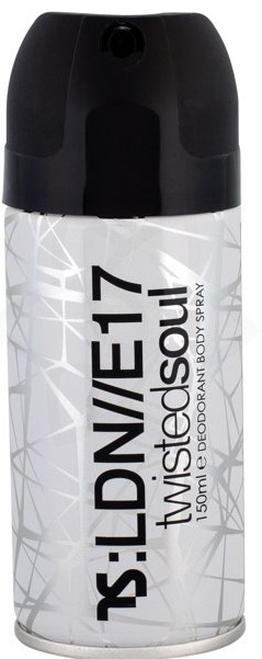 Twisted Soul Silver 150ml dezodorantas