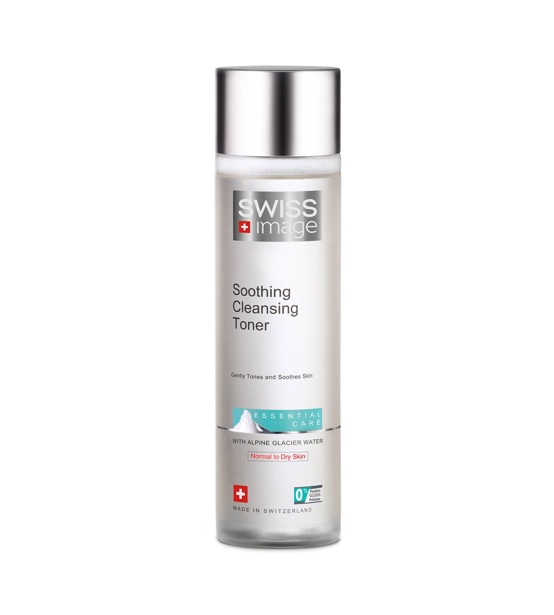 Swiss Image Essential Care Soothing Cleansing Toner 200ml veido pienelis 