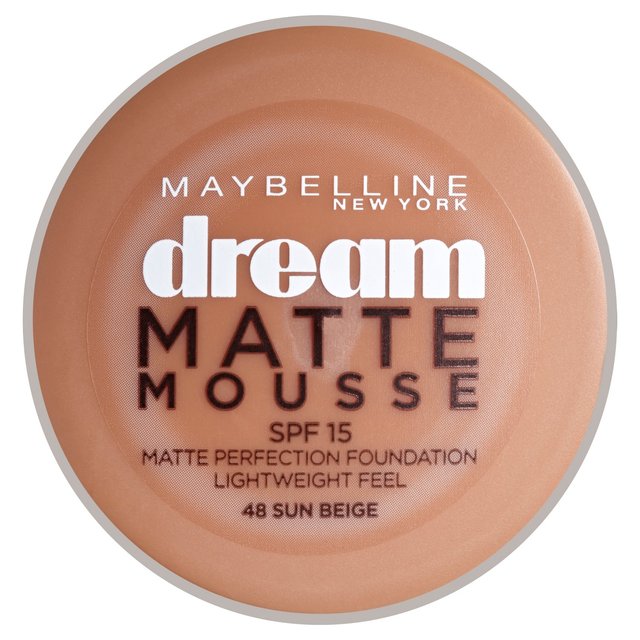 Maybelline Dream Matte Mousse SPF15 18ml makiažo pagrindas