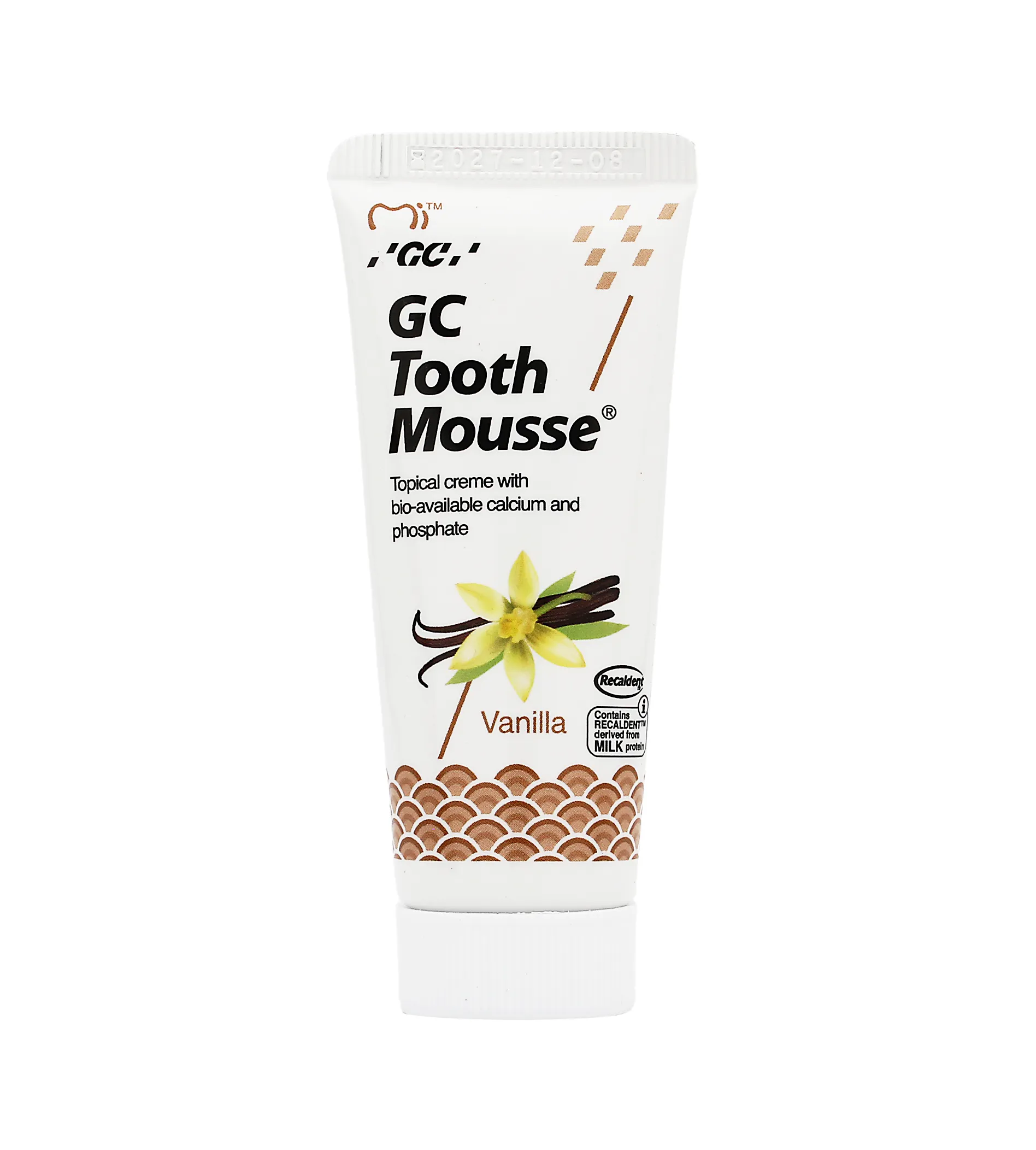 GC Tooth Mousse Vanilla 35ml dantų pasta