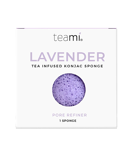 Teami Lavender Tea Infused Konjac Sponge