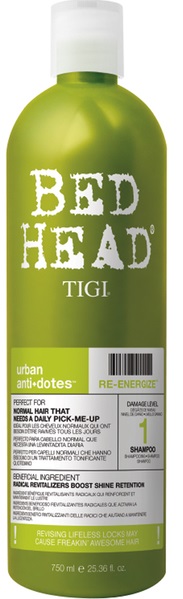 Tigi Bed Head Urban Antidotes Re-energize šampūnas