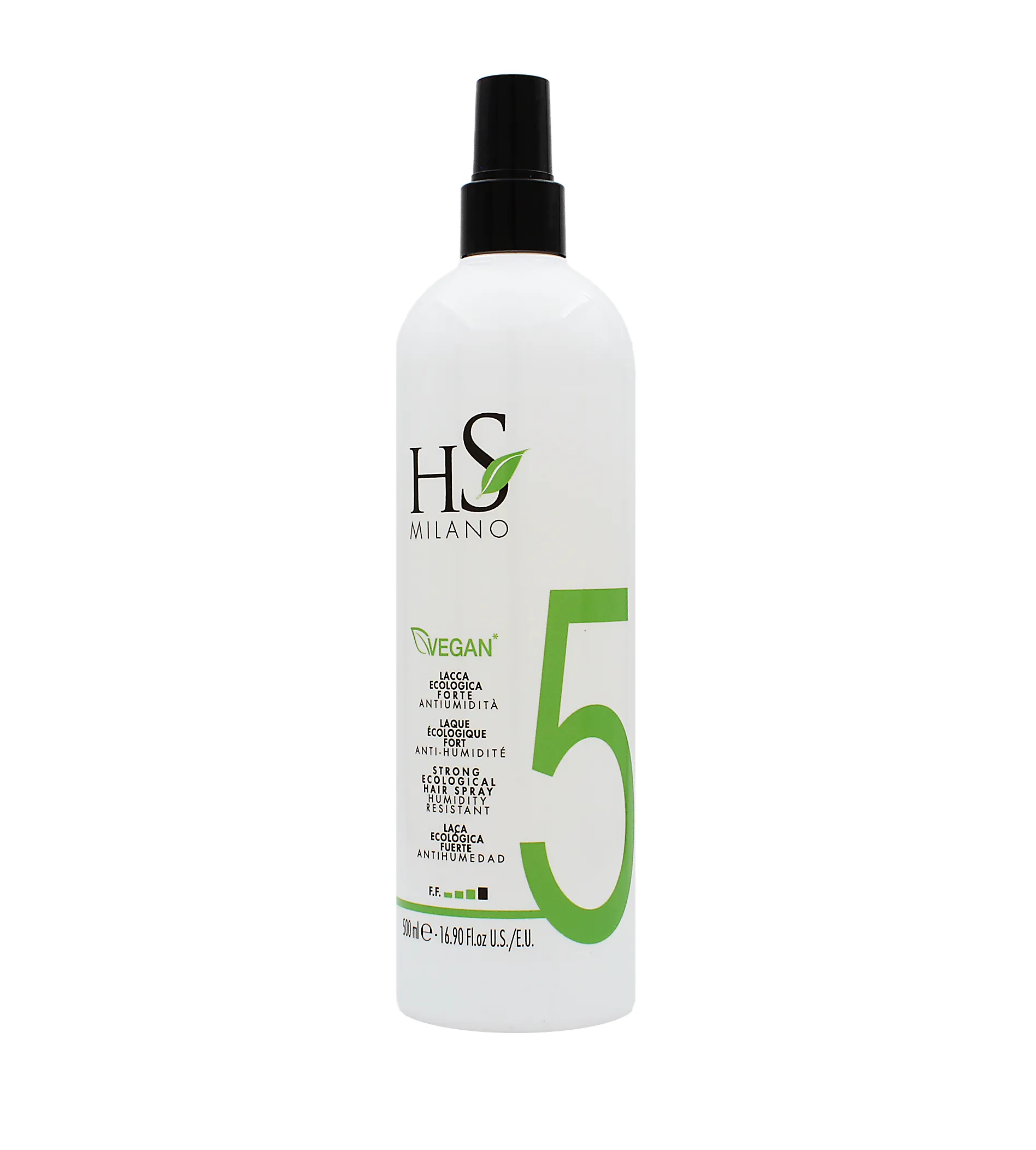 HS MILANO Strong Ecological Hair Spray 500ml plaukų lakas