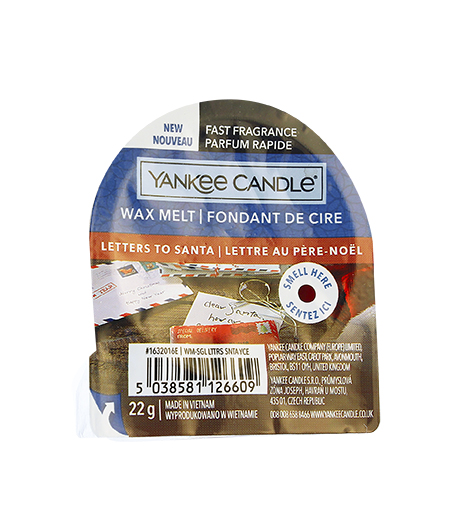 Yankee Candle Letters To Santa Kvepalai