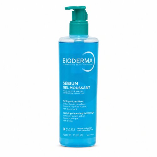 BIODERMA S&eacute;bium Gel Moussant 400ml veido gelis