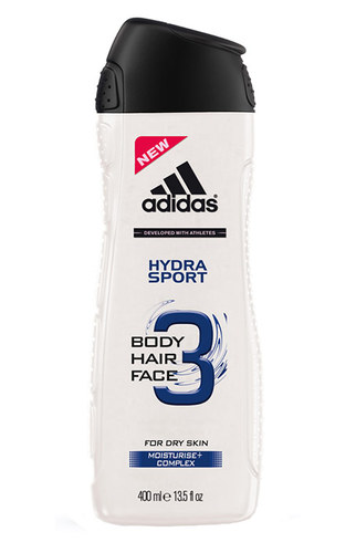 Adidas Hydra Sport 3in1 250ml dušo želė