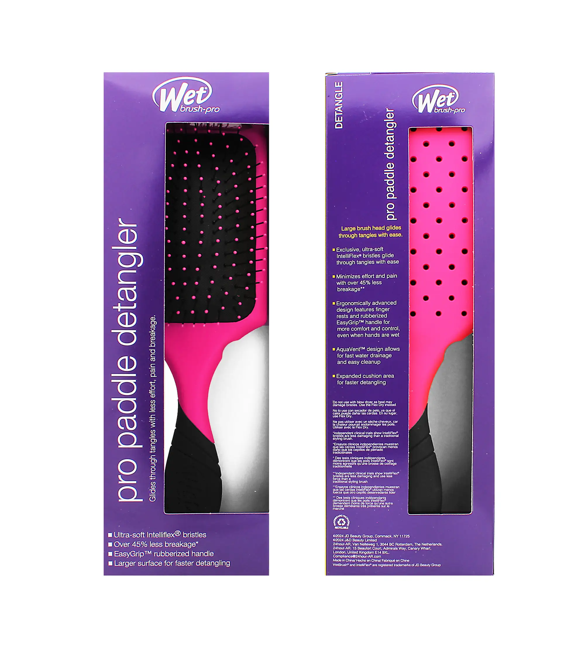 Wet Brush Pro Paddle Detangler plaukų &scaron;epetys