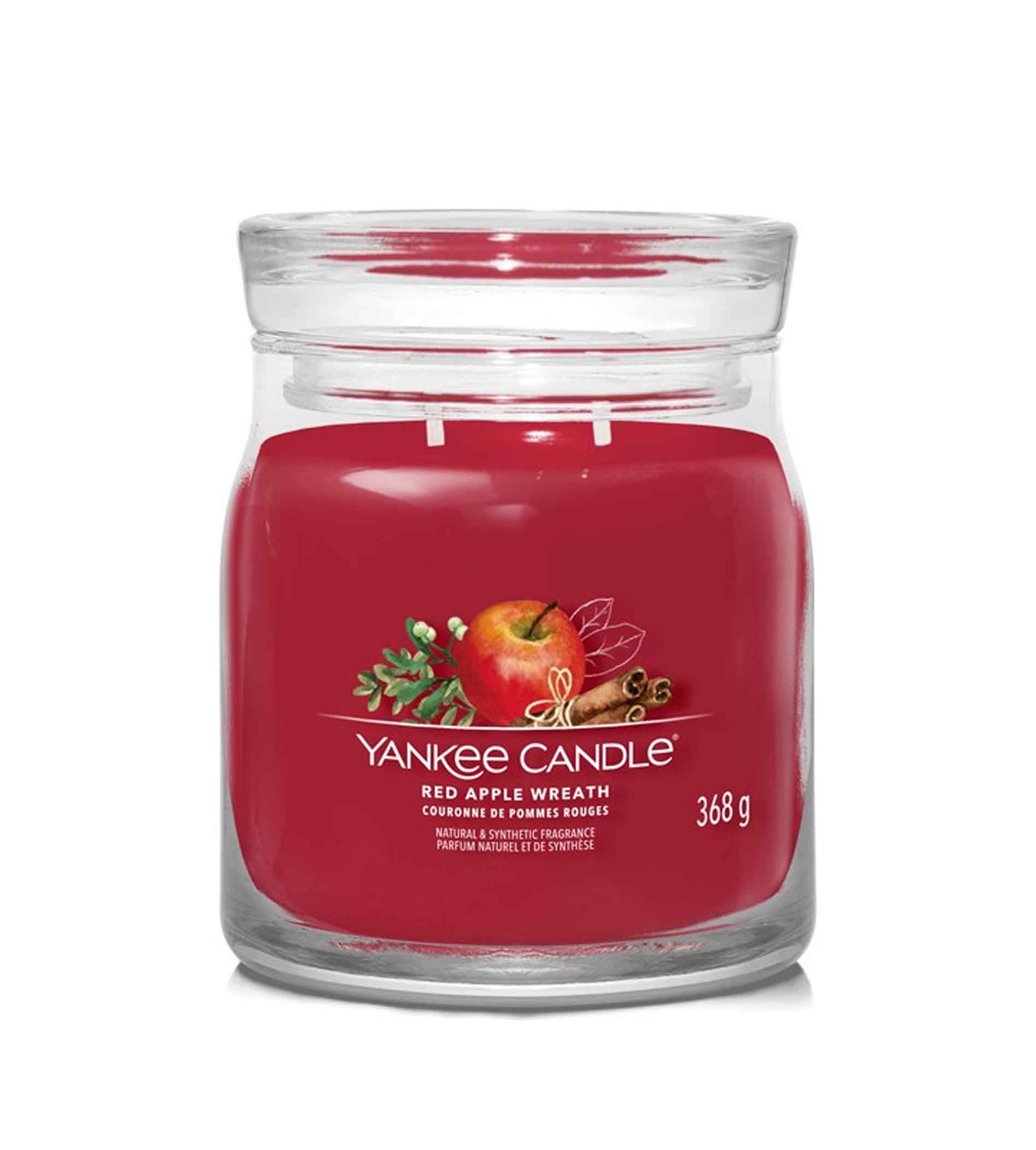Yankee Candle Red Apple Wreath kvepianti žvakė