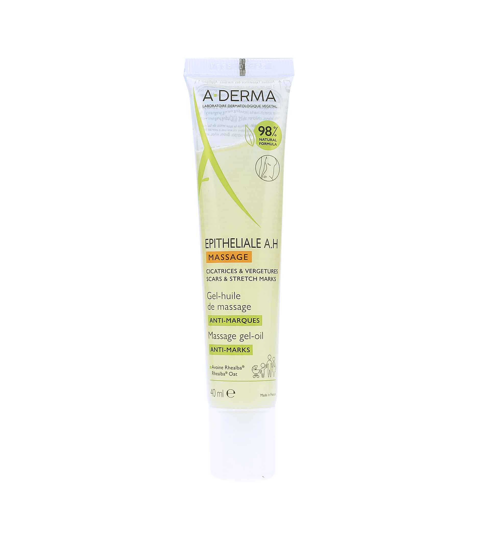 A-derma Massage gel oil Epitheliale AH (Massage Gel-Oil) Masažui skirta priemonė Unisex