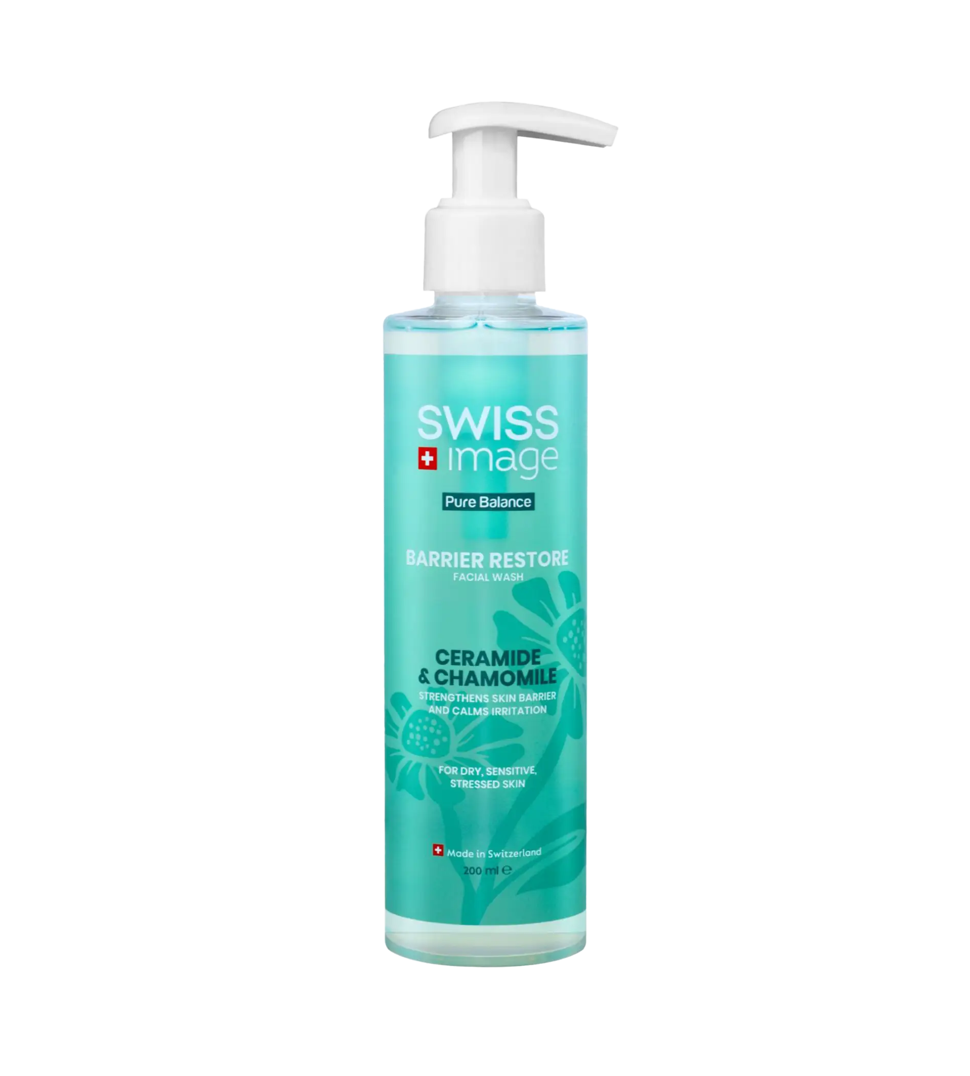 Swiss Image Pure Balance: Barrier Restore Facial Wash 200ml veido gelis
