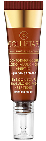 Collistar Pure Actives Eye Contour Hyaluronic Acid + Peptides paakių serumas