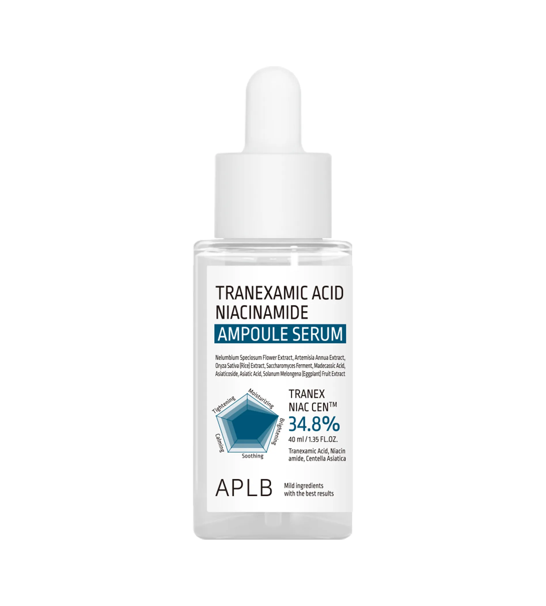 APLB Tranexamic Acid Niacinamide 40ml Veido serumas