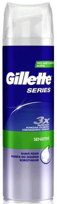 Gillette Series Sensitive 250ml skutimosi putos