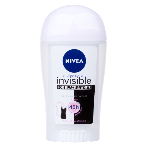 Nivea Invisible Black & White Clear 40ml antipersperantas