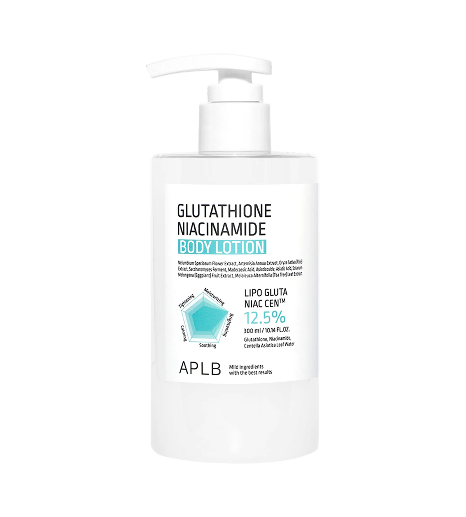 APLB Glutathione Niacinamide 300ml kūno losjonas
